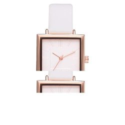 New Geneva Top Brand Watches Women Casual Roman Numeral Watch For Men Women Pu Leather Band Quartz Wrist Watch Relogio Clock Pink