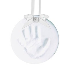 Pearhead Baby Hanging Keepsake With Included Imprint Kit White