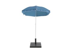 Naterial Beach Umbrella Polyester Blue Dia 200CM