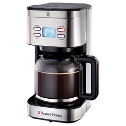 Russell Hobbs Stainless Steel Elegance Digital Coffee Maker 1.5L 900W