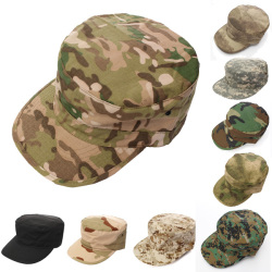 Unisex Hunting Tactical Military Patrol Cap Equipped Camouflage Flat Hat