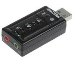 7.1 Channel USB Sound Adapter Card