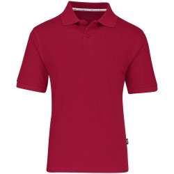 Crest Mens Golf Shirt - Red