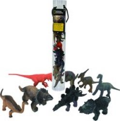 National Geographic Dinosaurs - Small 6-11CM - 8-PIECE In Tube