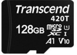 Transcend 128GB USD420T High Endurance Embedded Micro Sd Card Sdxc V10 U1 A1