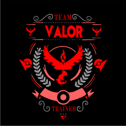 Team Valor - Pokemon Go Female Light-pink