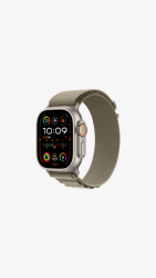 Apple Watch Ultra 2 Olive M Alpine Loop