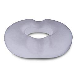 Orthopedic Donut Seat Cushion Pillow Memory Foam Contoured Luxury Comfort Pain Relief For Hemorrhoids Prostate Pregnancy Post Natal Sciatica Coccyx Surgery & Relieves Tailbone