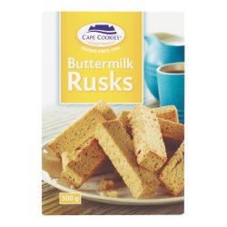 Cape Cookies Rusks Buttermilk 500 G