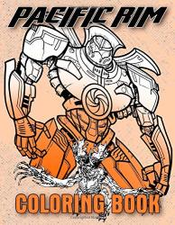 Pacific Rim Coloring Book: Pacific Rim Amazing Coloring Books For Adults Teenagers