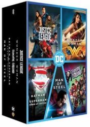 DC Universe: 5-MOVIE Collection - Man Of Steel Batman V Superman Suicide Squad Wonder Woman
