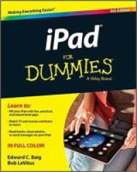 Ipad For Dummies Paperback 8th Revised Edition
