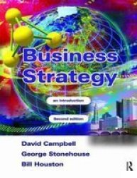 Business Strategy Hardcover 2ND New Edition