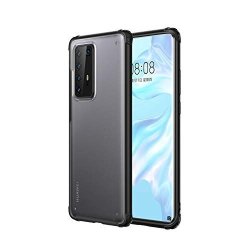 Compatible With Huawei P40 Pro Case Matte Hard PC Back & Soft Tpu Bumper Cover For Huawei P40 Pro Black