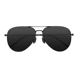 XiaoMi Original Mijia Mi Ts Computer Glasses Polarized Uv Lens Sunglasses 304H Stainless Steel Gravity Rear Frame Black - Black