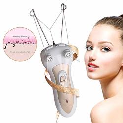 Electric Hair Remover Cotton Thread Epilator Efficient Remove Hair From Root Salon Effect Body Face Hair Shaver