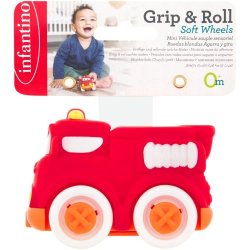 Infantino Grip & Roll Soft Wheels Fire Truck