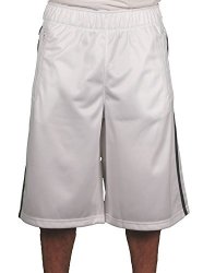 Maxi Milian Men's Tricot Training Shorts White gray Size XL