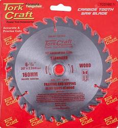 Tork Craft Blade Tct 160 X 30T 20 16 General Purpose Combination Wood
