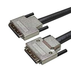 Amphenol CS-VHDCI68H68-002 SCSI-5 VHDCI to SCSI-3 Cable Black 6.6 VHDCI to HD68 2 m