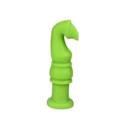 Silicone Chewable Pencil Toppers Chess Piece - Green