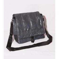 Selected Padded Bag Grey black