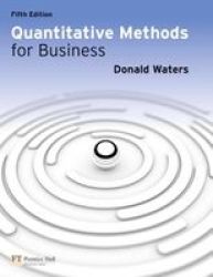 Quantitative Methods For Business 5TH Edition