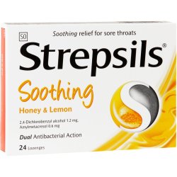 Strepsils Honey & Lemon Lozeges 24EA
