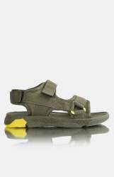 Tomtom Boys Velcro Sandals - Olive - Olive UK 13