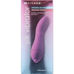 Clicks Silk Vibrator Small