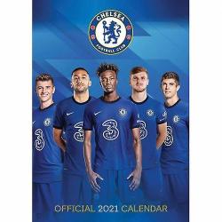 Chelsea Fc 2021 Calendar - Official A3 Wall Format Calendar Calendar