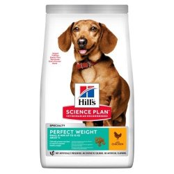 Hill's Science Plan Adult Perfect Weight Small & MINI Chicken Flavour - 1.5KG