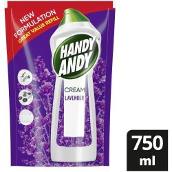 Handy Andy Multipurpose Cleaning Cream Refill Lavender 750ML