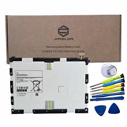 JIAZIJIA EB-BT550ABE Laptop Tablet Battery Replacement For Samsung Galaxy Tab A 9.7 Inch SM-T550 SM-P550 SM-T555C SM-T555 SM-P351 Series EB-BT550ABA White Tools 3.85V 22.8WH