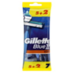 Blue II Plus Disposable Razor 7 Pack