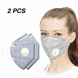 2PCS N95 Breathing Safety Mask Disposable Mask Surgical Face Mouth Masks Anti Influenza Anti PM2.5 Elastic Face Care