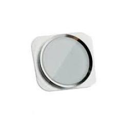 Iphone 5s Home Button With Rubber Silver