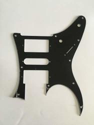 Electric Guitar Pickguard For Ibanez Rg 350 Ex Style Lefthanded 3 Ply Black