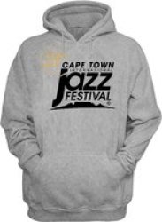 Cape Town International Jazz Festival Jazz Hoodie Grey Melange