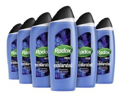 Body Wash For Men Feel Exhilarated - 6X400ML