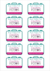 Adhesive Gift Labels - Corporate - 30