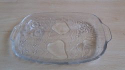 Glass Platter dish