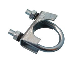 U-Part Exhaust Pipe Clamp - 42MM 5 Piece Pack