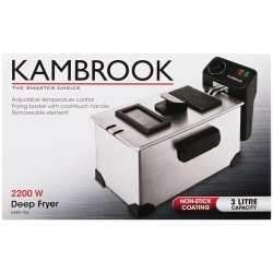 Kambrook 3l Deep Fryer Stainless Steel
