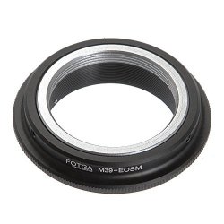 Fotga Lens Mount Adapter For Leica M39 L39 Mount Lens To Canon Eos Ef-m Mount M M2 M3 M5 M6 M10 M50 M100 Dslr