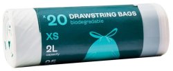 Compostable Drawstring Bag L