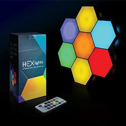 led hexagon rgb