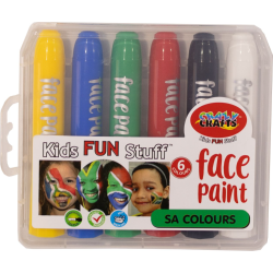 Crazy Crafts Face Paint - Sa Colours