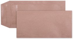Leo Dlp Manilla Self Seal Envelopes - Open Short Side - Box Of 500