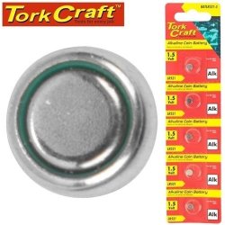 Tork Craft LR521 Alkaline Coin Battery X5 Pack Moq 20 BATLR521-5